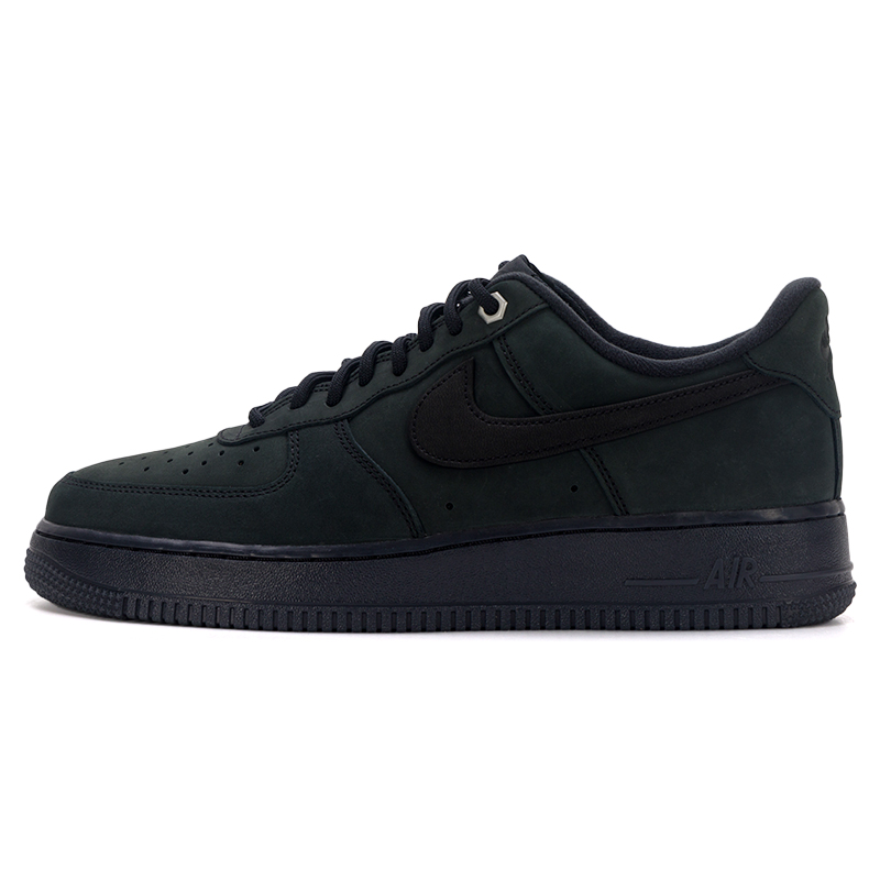 Nike Shoes Air Force 1 - รองเท้าผู้ชายไนกี้ แอร์ ฟอร์ซ 1 07 ดับเบิ้ลยูบีรองเท้าผ้าใบสีดำล้วนรองเท้าสเก็ตย้อนยุค