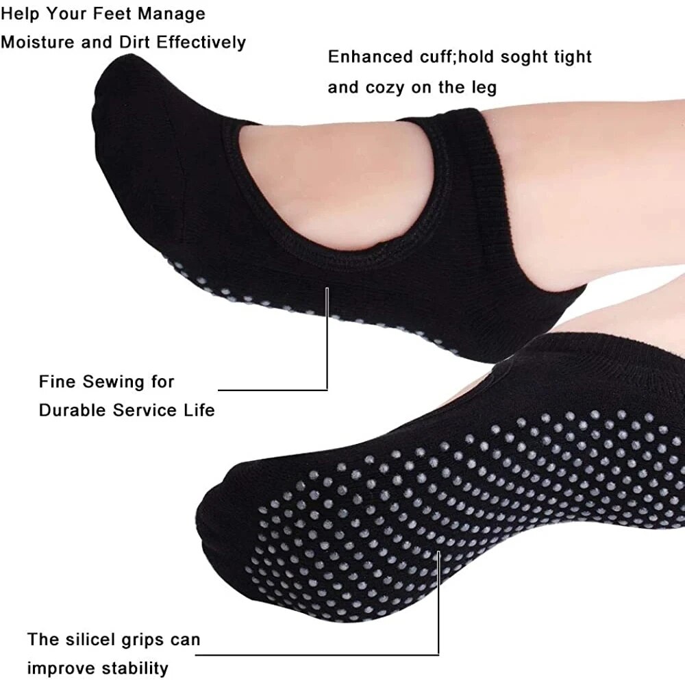 คุณภาพสูงผู้หญิงถุงเท้าโยคะ An - Grip Sock Yoga บทวิจารณ์และราคา