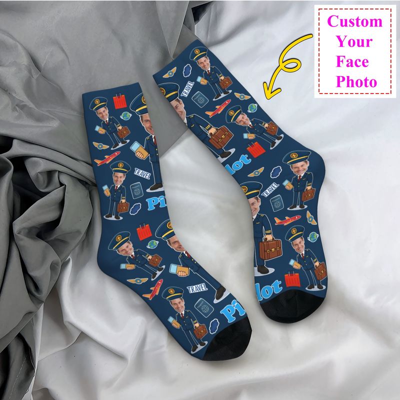 ถุงเท้าลายพิมพ์ 3 มิติ แบบใหม่ - Dress Sock Men บทวิจารณ์และราคา