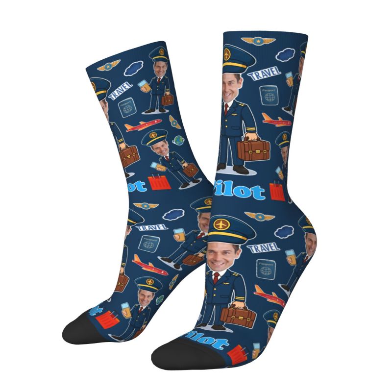 ถุงเท้าลายพิมพ์ 3 มิติ แบบใหม่ - Dress Sock Men บทวิจารณ์และราคา
