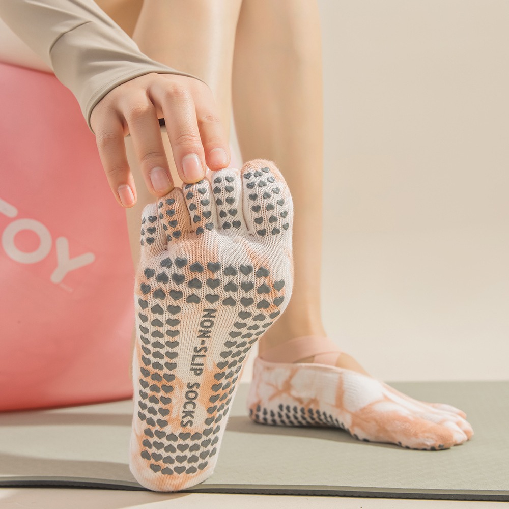 ถุงเท้าโยคะแบบมีสายรัดห้านิ้วส - Toe Sock Split บทวิจารณ์และราคา